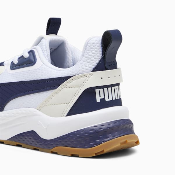 Anzarun 2.0 Formstrip Sneakers, PUMA White-PUMA Navy-Vapor Gray, large-ZAF
