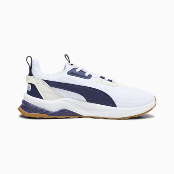 Anzarun 2.0 Formstrip Sneakers, PUMA White-PUMA Navy-Vapor Gray, large-ZAF