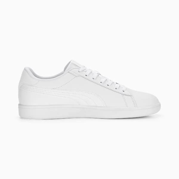 Smash 3.0 L Sneakers, PUMA White-PUMA White-PUMA Gold, large-ZAF