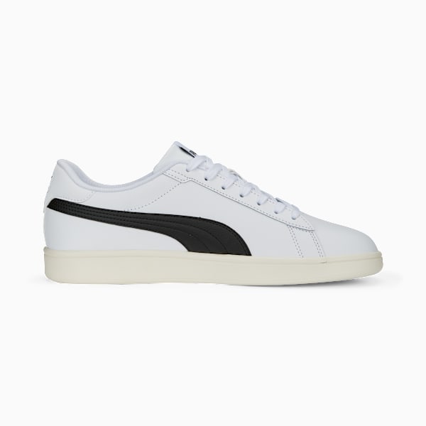 Tenis Smash 3.0 Cuero, PUMA White-PUMA Black-PUMA Gold-Frosted Ivory, large-MEX
