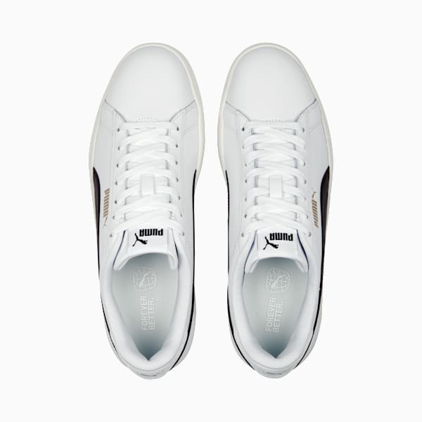 Tenis Smash 3.0 Cuero, PUMA White-PUMA Black-PUMA Gold-Frosted Ivory, large-MEX