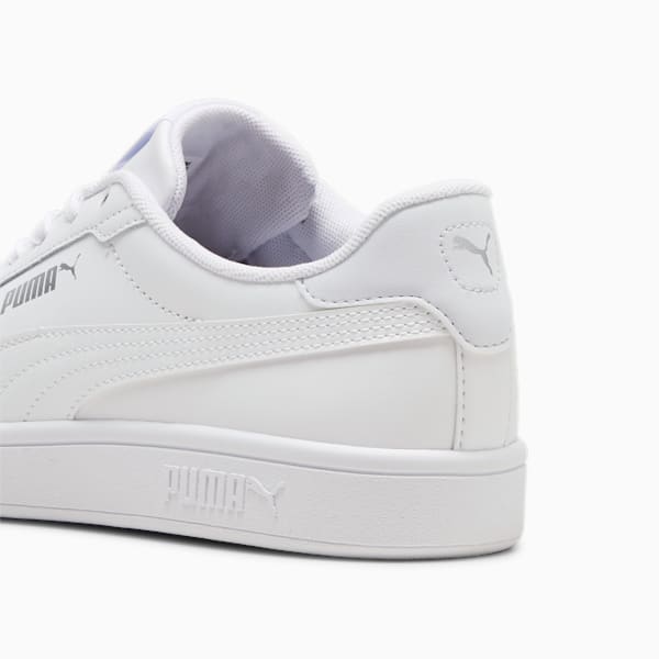 Smash 3.0 L Sneakers, PUMA White-Silver Mist-PUMA Silver, large-ZAF