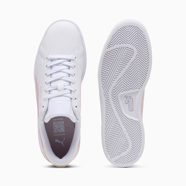 Smash 3.0 L Sneakers, PUMA White-Mauve Mist-Frosted Ivory, large-ZAF