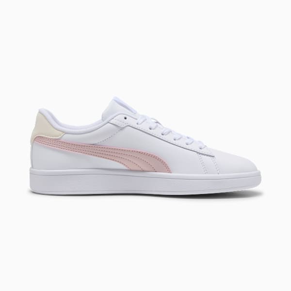 Smash 3.0 L Sneakers, PUMA White-Mauve Mist-Frosted Ivory, large-ZAF