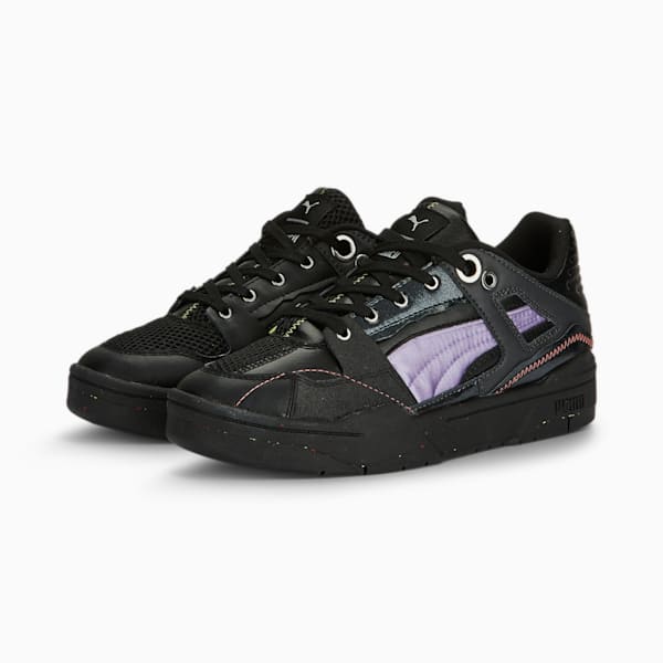 Zapatillas para mujer PUMA x THE RAGGED PRIEST Slipstream, PUMA Black-Vivid Violet, large-ARG
