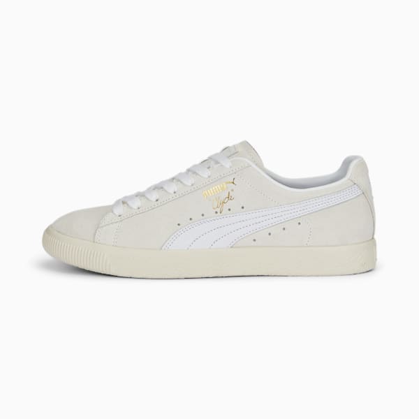 Zapatillas Clyde PRM, Frosted Ivory-PUMA White, large-ARG