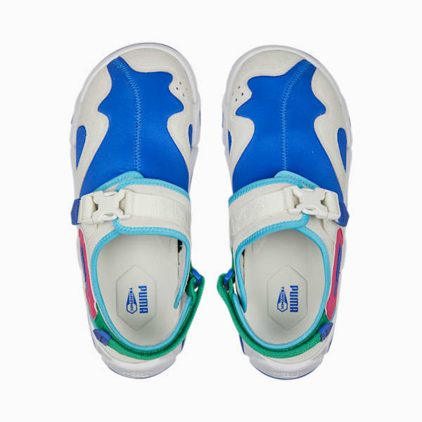 TS-01 Super Comic Sandals, Royal Sapphire-Vapor Gray, large-ZAF