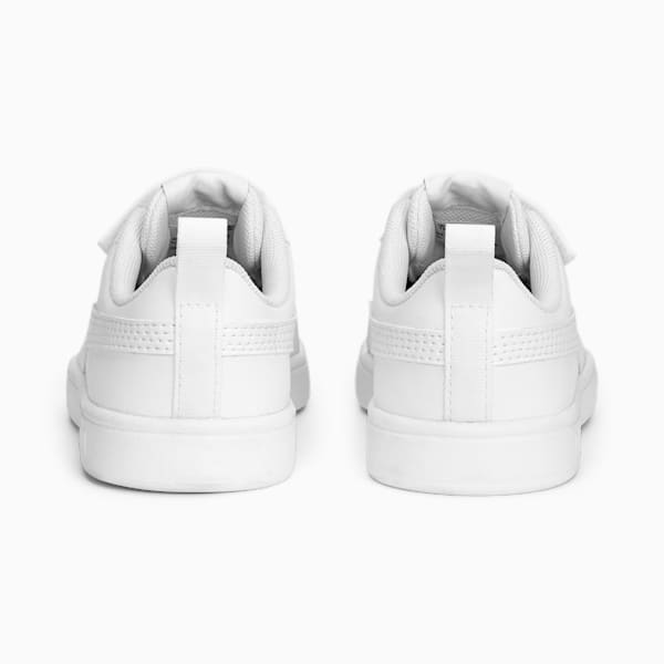 PUMA Rickie V Sneakers Kids, PUMA White-PUMA White-Cool Light Gray, large-MEX