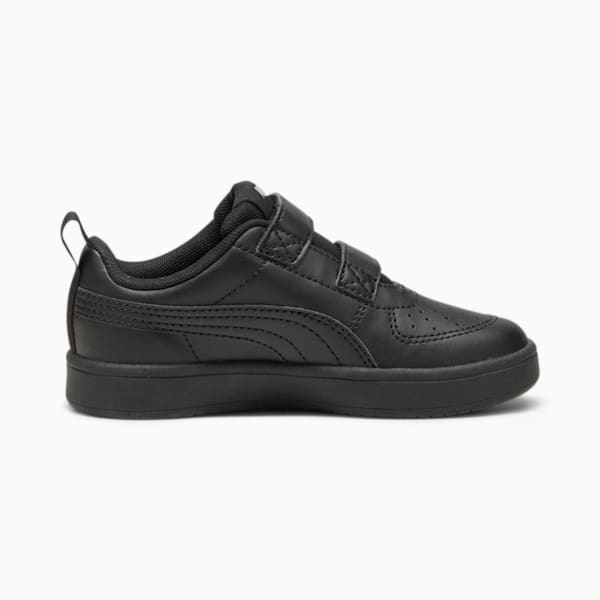 Tenis para niños PUMA Rickie V, PUMA Black-PUMA Black-Glacial Gray, large-MEX