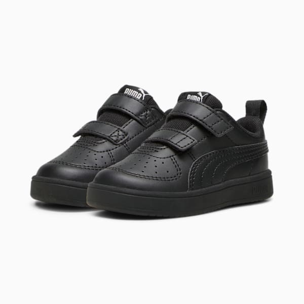 Tenis Infantiles PUMA Rickie V, PUMA Black-PUMA Black-Glacial Gray, large-MEX