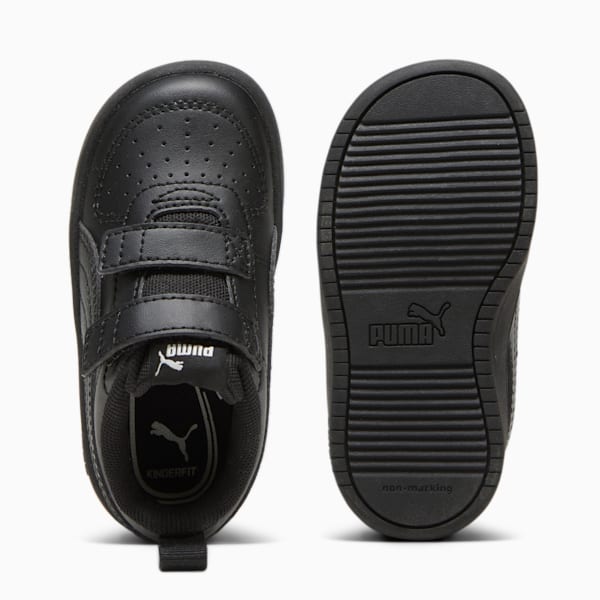 Tenis Infantiles PUMA Rickie V, PUMA Black-PUMA Black-Glacial Gray, large-MEX
