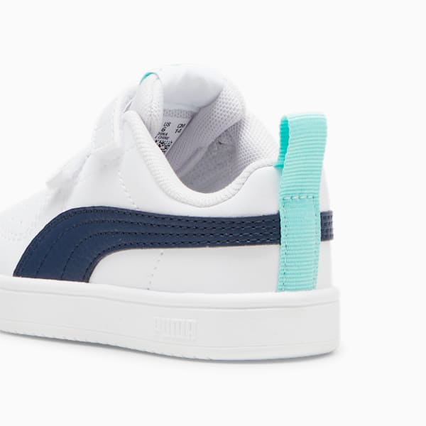 Tenis Infantiles PUMA Rickie V, PUMA White-Club Navy-Mint, large-MEX