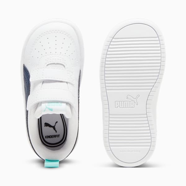 Tenis Infantiles PUMA Rickie V, PUMA White-Club Navy-Mint, large-MEX