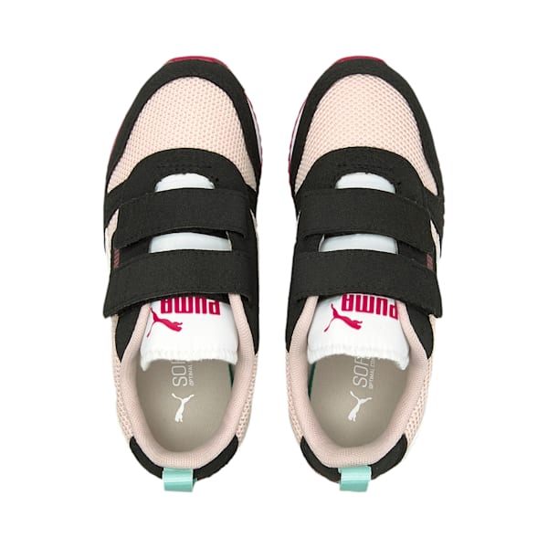 Zapatillas Puma R78 V para niños ADP, Lotus-PUMA White-PUMA Black, large-ARG