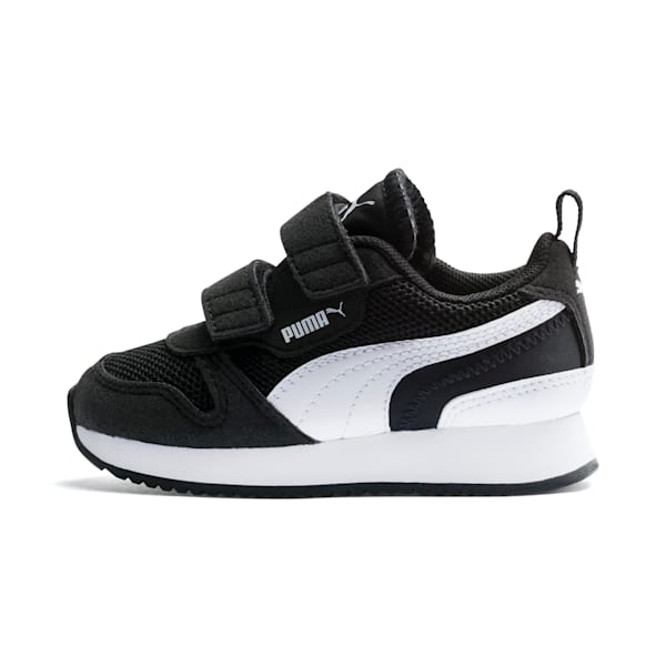 Zapatillas Puma R78 V para niños ADP, PUMA Black-PUMA White, large-ARG