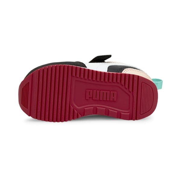 Zapatillas Puma R78 V para niños ADP, Lotus-PUMA White-PUMA Black, large-ARG