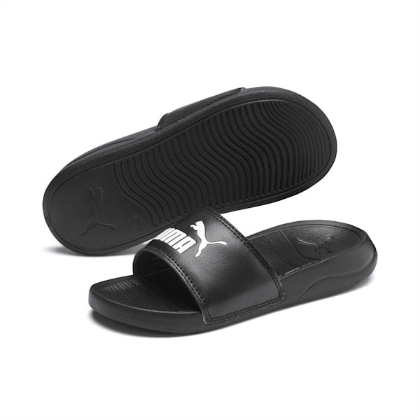Ojotas Popcat 20 para niños, PUMA Black-PUMA White, large-ARG