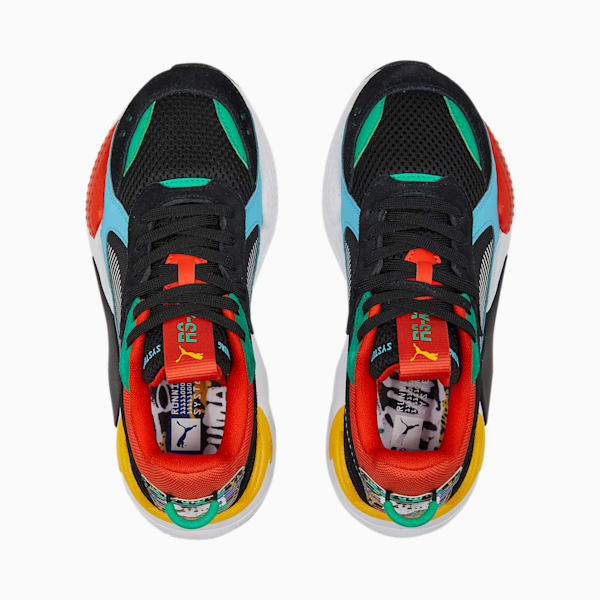 Zapatillas juveniles RS-X Block Party, PUMA Black-PUMA White-Hero Blue, large-ARG