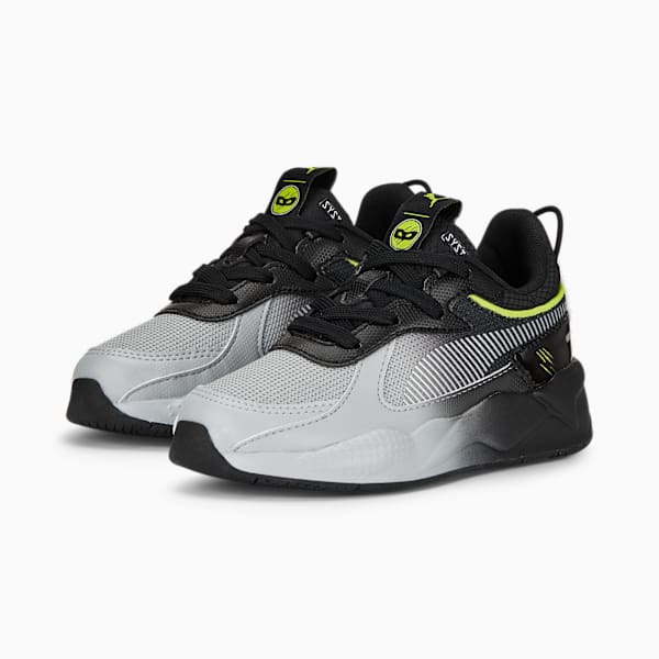 Tenis PUMA x MIRACULOUS RS-X para preescolar, PUMA Black-Feather Gray-Lime Smash, large-MEX