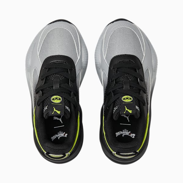 Tenis PUMA x MIRACULOUS RS-X para preescolar, PUMA Black-Feather Gray-Lime Smash, large-MEX