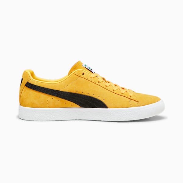 Clyde OG Sneakers, Yellow Sizzle-PUMA Black, large-ZAF