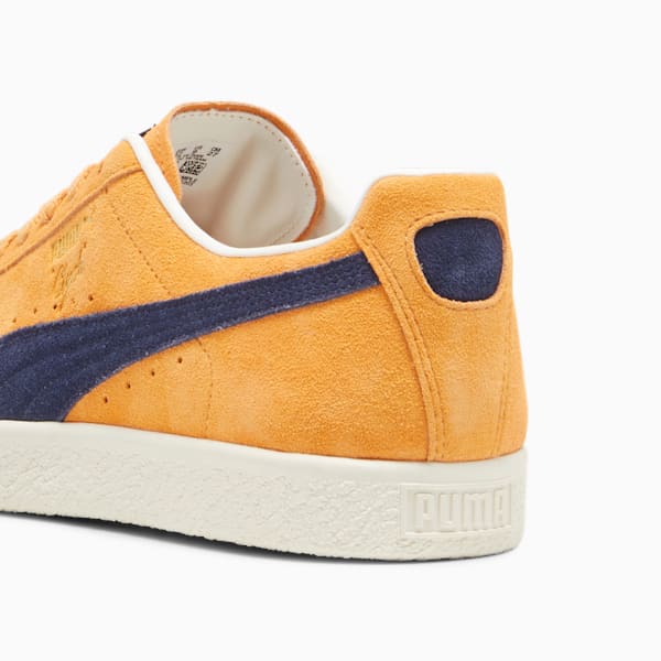 Clyde OG Sneakers, Clementine-PUMA Navy, large-ZAF