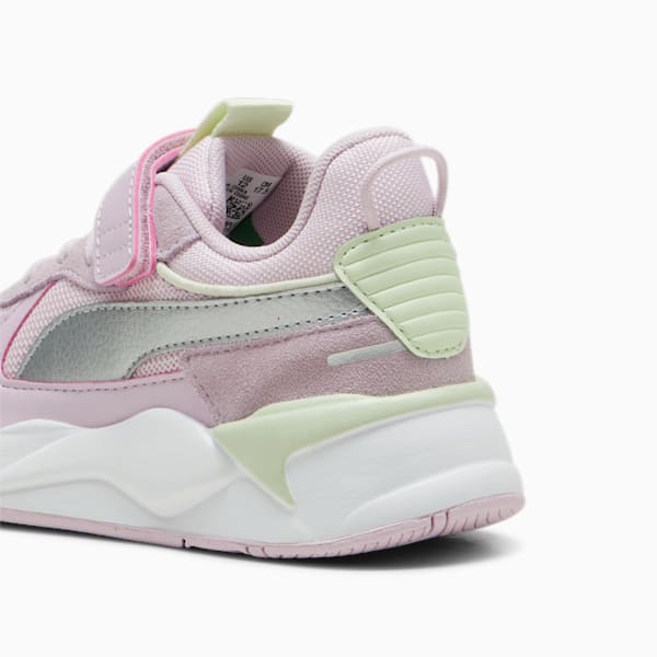 Zapatillas RS-X Metallic para niñas, Grape Mist-PUMA Silver, large-ARG