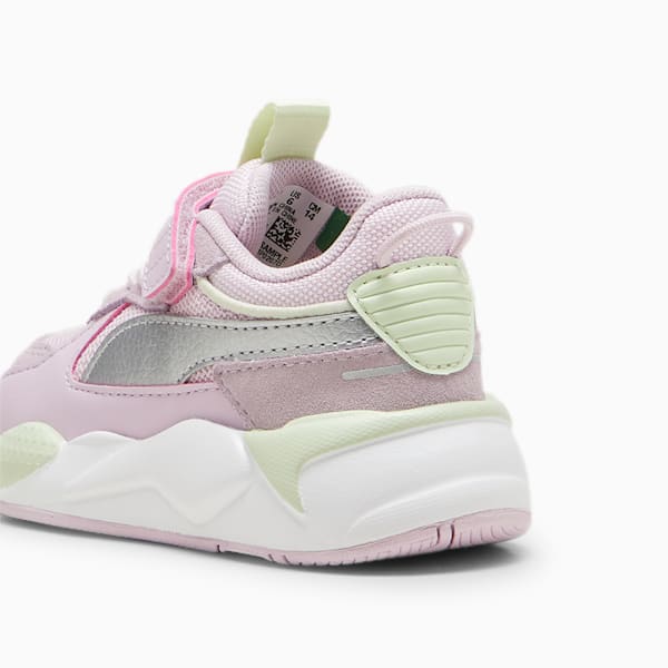 Zapatillas RS-X Metallic Alternative Closure+ para bebés, Grape Mist-PUMA Silver, large-ARG