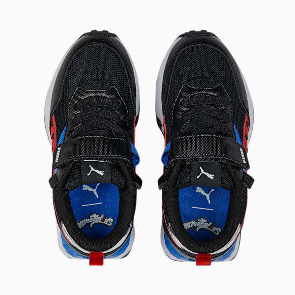 PUMA x MIRACULOUS Rider FV Alternative Closure Sneakers Kids, PUMA Black-PUMA Red, large-MEX