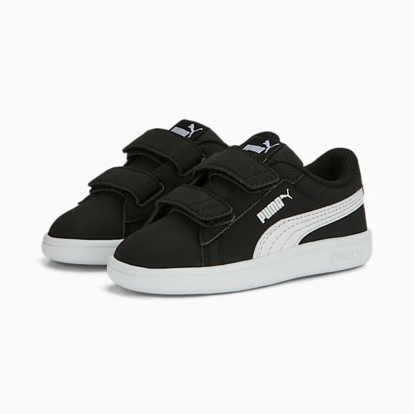 Smash 3.0 Buck Sneakers Baby, PUMA Black-PUMA White, large-ZAF