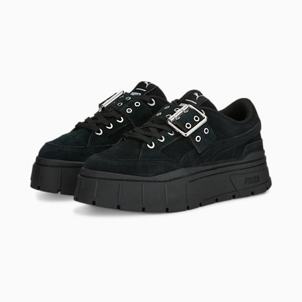 PUMA x THE RAGGED PRIEST Mayze Stack Sneakers Women, PUMA Black, large-ZAF