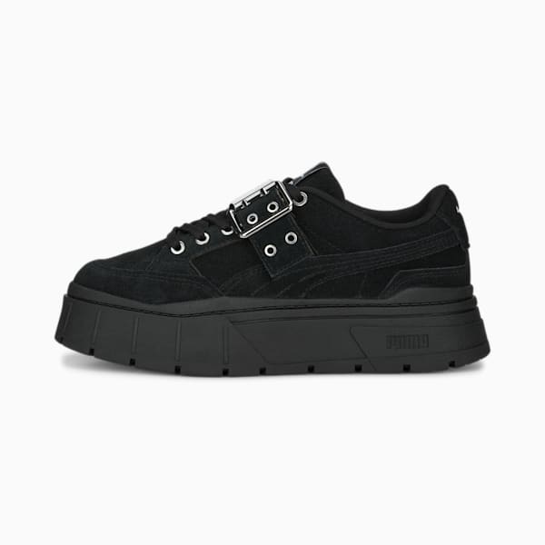 PUMA x THE RAGGED PRIEST Mayze Stack Sneakers Women, PUMA Black, large-ZAF