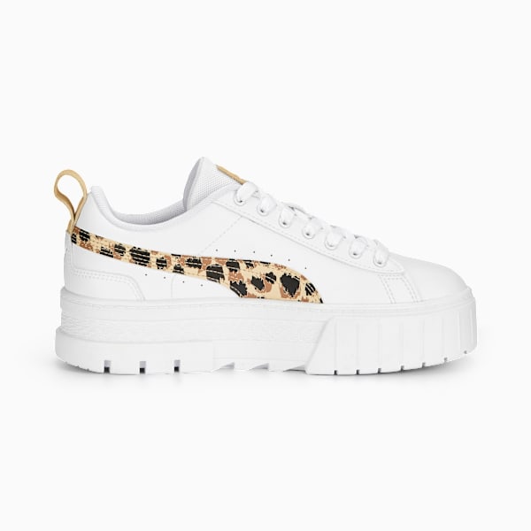 Tenis para mujer Mayze Animal, PUMA White-Granola, large-MEX