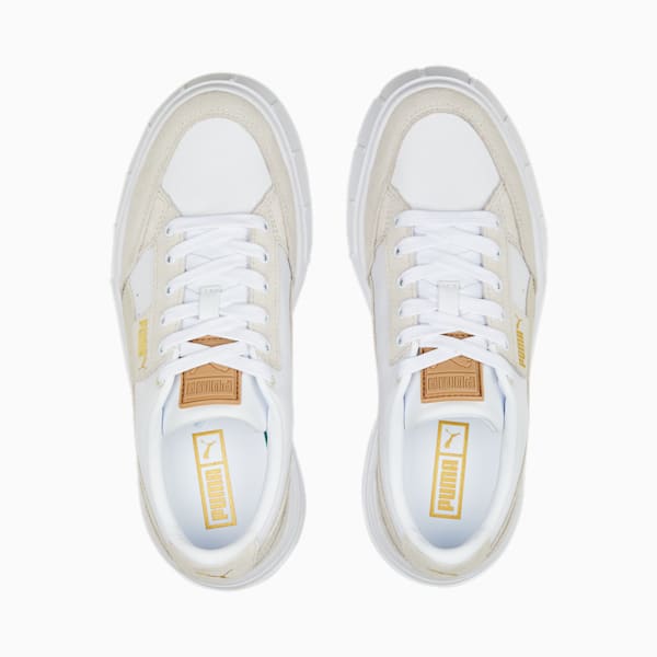 Mayze Stack Cord Sneakers Women, PUMA White-Pristine, large-ZAF