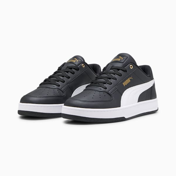 Caven 2.0 Sneakers, PUMA Black-PUMA White-Gold, large-ZAF