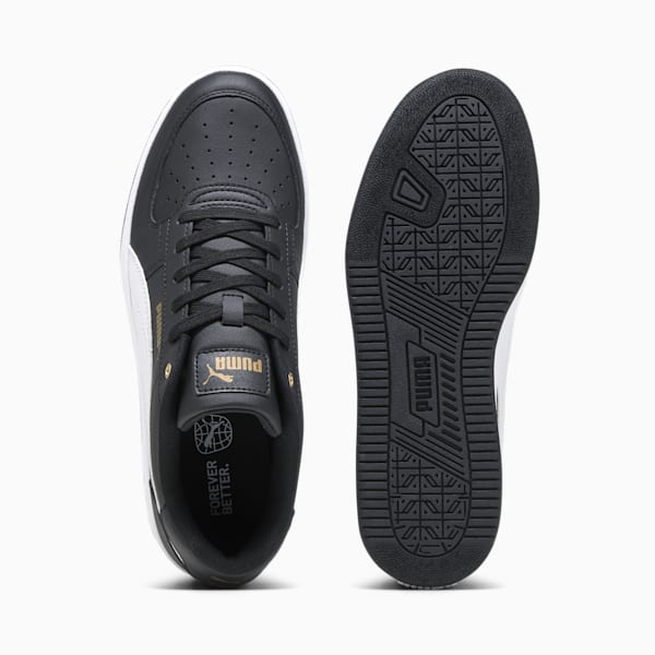 Caven 2.0 Sneakers, PUMA Black-PUMA White-Gold, large-ZAF
