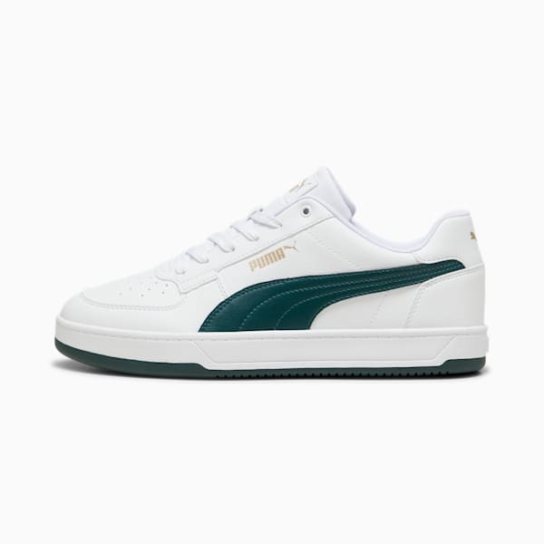 Caven 2.0 Sneakers, PUMA White-Dark Myrtle-PUMA Gold, large-ZAF