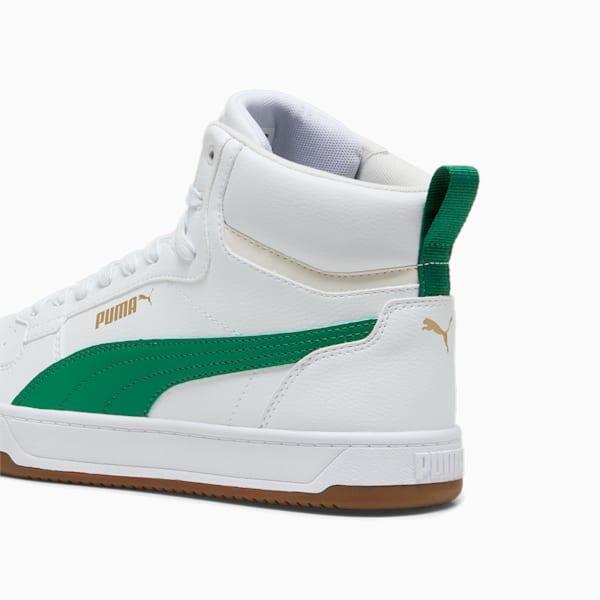 Caven 2.0 Mid Sneakers, PUMA White-Vapor Gray-Archive Green, large-ZAF