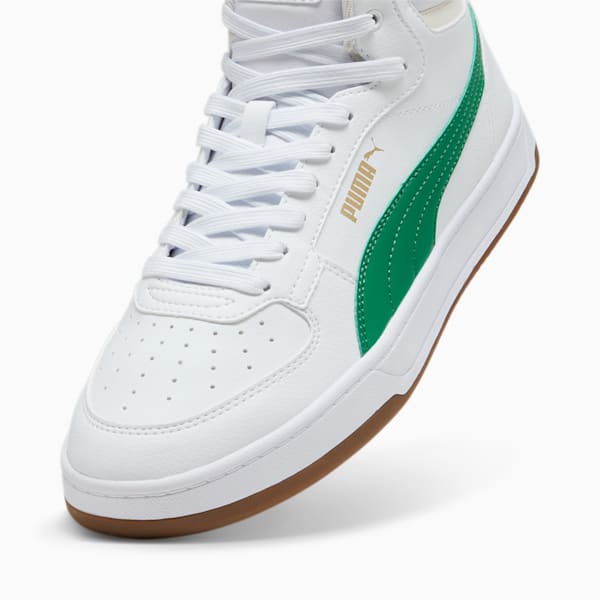 Caven 2.0 Mid Sneakers, PUMA White-Vapor Gray-Archive Green, large-ZAF