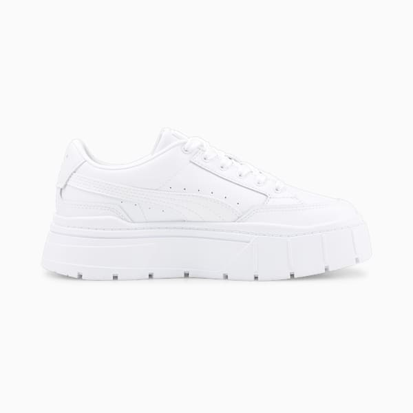 Zapatillas Mayze Stack para mujer, PUMA White, large-ARG
