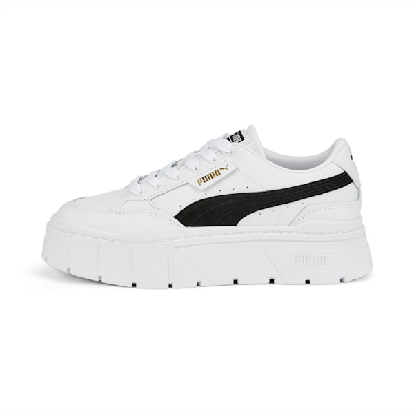 Zapatillas para mujer Mayze Stack, PUMA White-PUMA Black, large-ARG