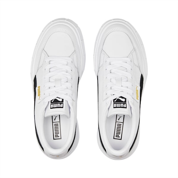 Zapatillas para mujer Mayze Stack, PUMA White-PUMA Black, large-ARG