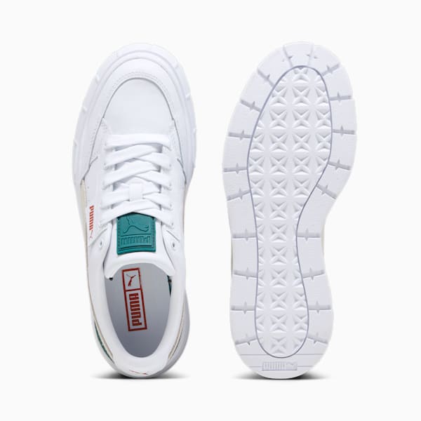 Zapatillas para mujer Mayze Stack, PUMA White-Malachite, large-ARG