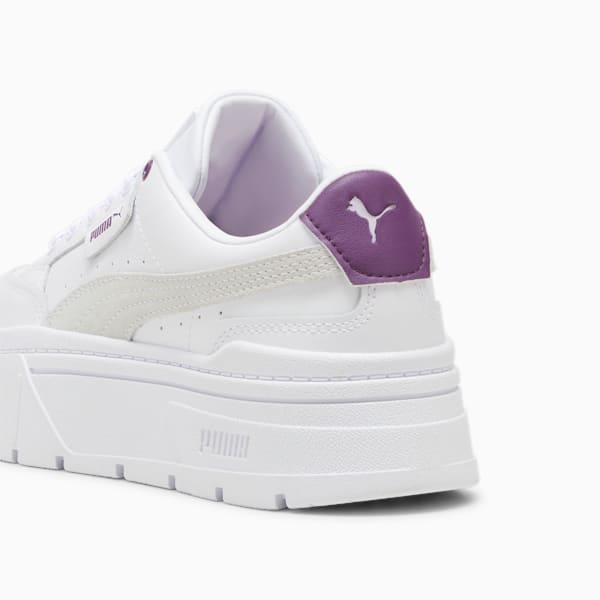 Zapatillas para mujer Mayze Stack, PUMA White-Crushed Berry, large-ARG
