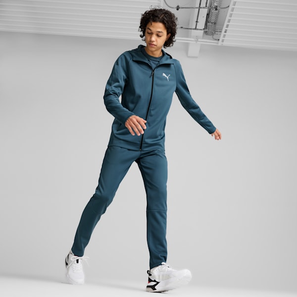 Tenis Vis2k, PUMA White-Feather Gray-For All Time Red, large-MEX