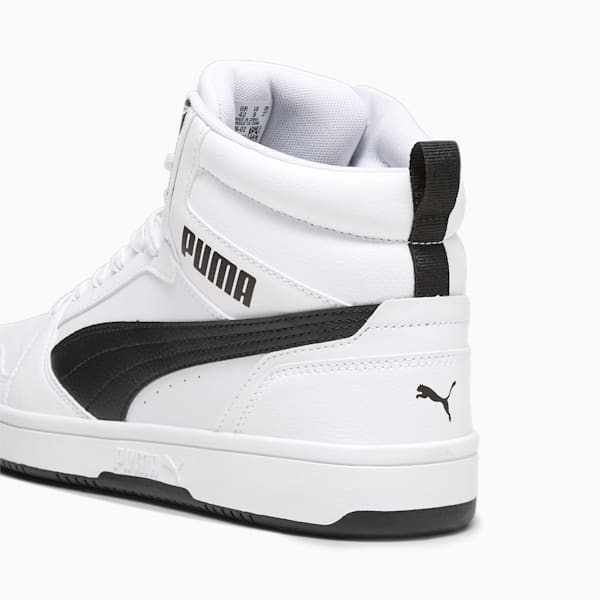 Rebound Sneakers, PUMA White-PUMA Black, large-ZAF