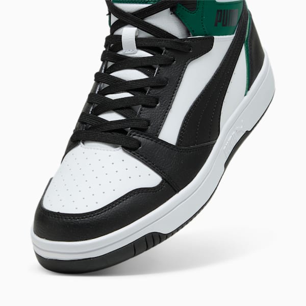 Rebound Sneakers, PUMA White-PUMA Black-Vine, large-ZAF