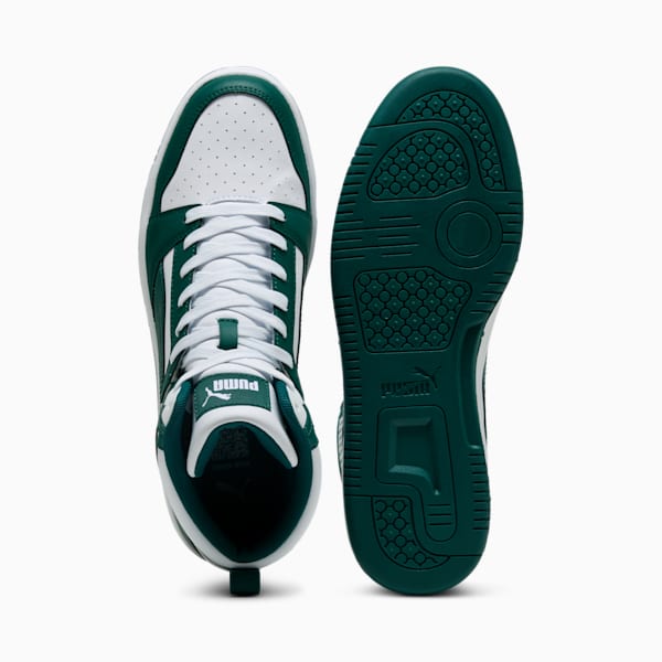 Rebound Sneakers, PUMA White-Dark Myrtle, large-ZAF