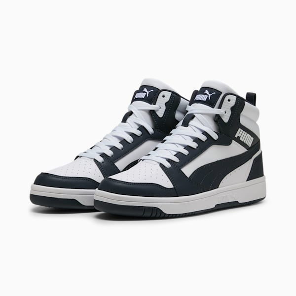 Rebound Sneakers, PUMA White-New Navy, large-ZAF