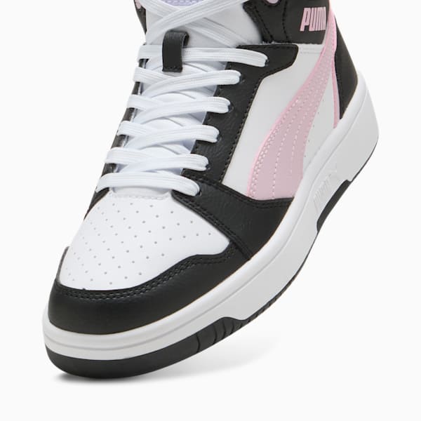 Tenis Rebound, PUMA White-Rose Mauve-PUMA Black, large-MEX